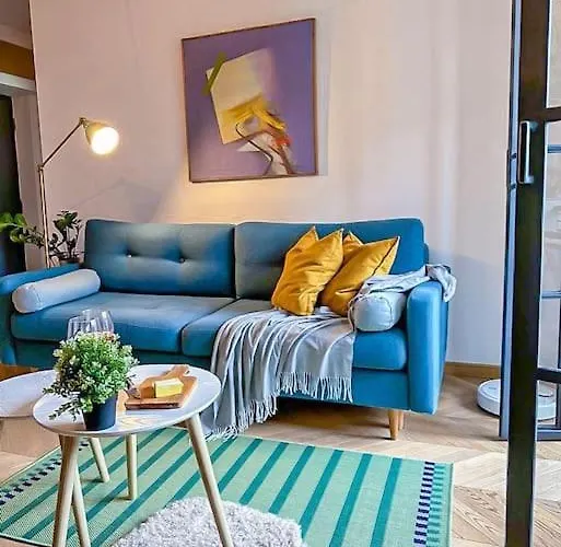 아파트 Chic 1br - Amzei Square 부쿠레슈티