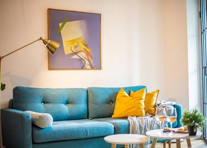 아파트 Chic 1br - Amzei Square 부쿠레슈티